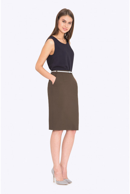 Юбка Emka Fashion S662-cypress