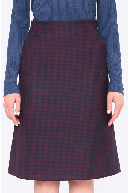 Юбка Emka Fashion S720-wineberry