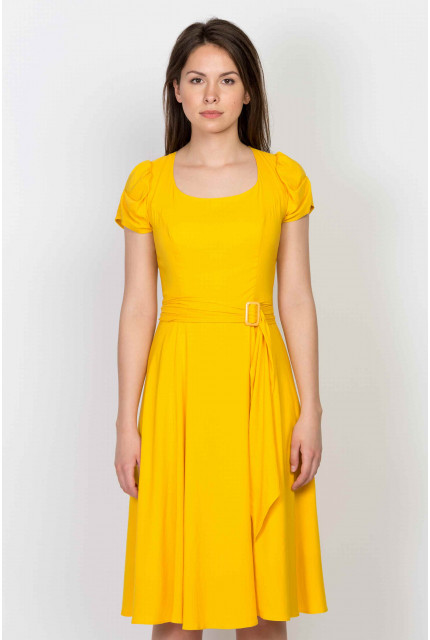 Платье Emka Fashion PL-427-safran