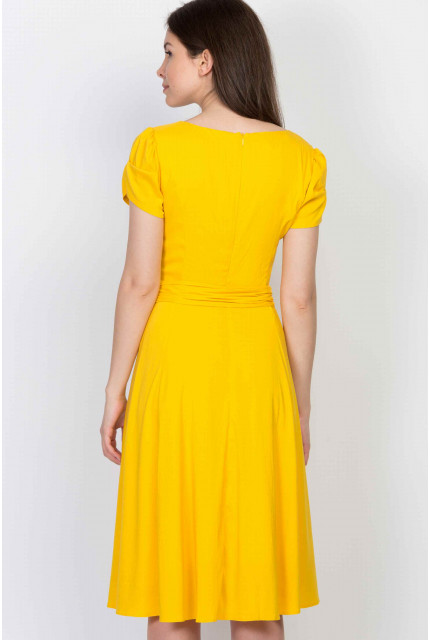 Платье Emka Fashion PL-427-safran