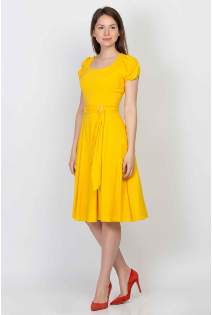 Платье Emka Fashion PL-427-safran