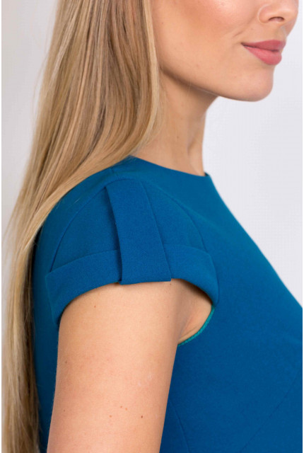 Платье Emka Fashion PL-441-goluba