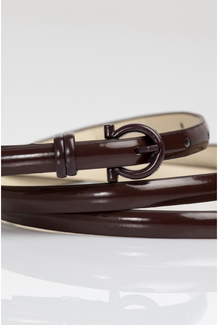 Ремень Emka Fashion R-коричневый глянец