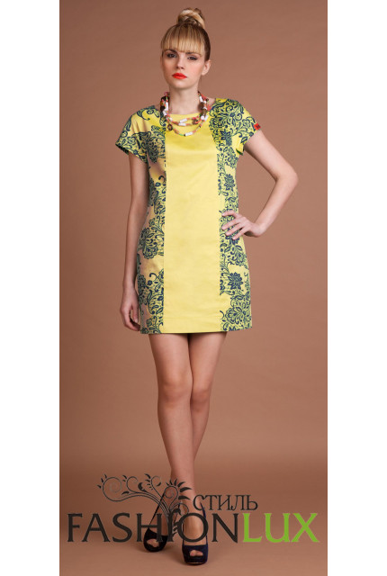 Платье Fashion Lux 001-lemon