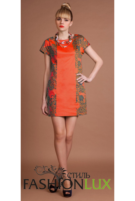 Платье Fashion Lux 001-orange