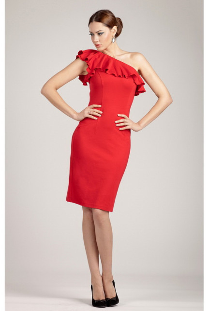 Платье O. JEN 01264-red