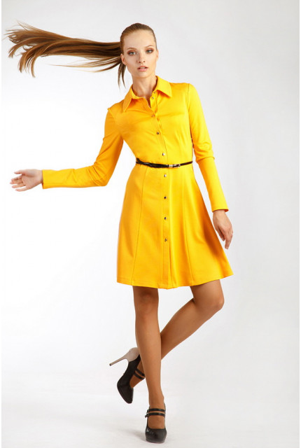 Платье O. JEN 01415-yellow