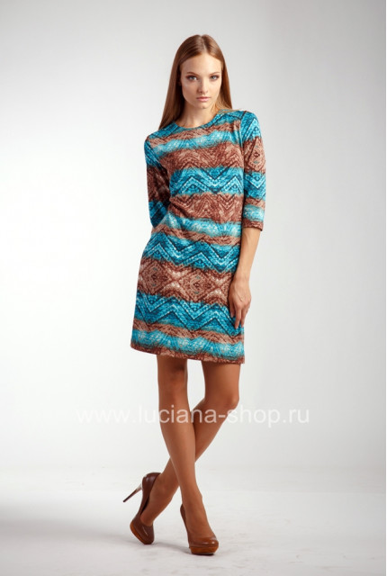 Платье O. JEN 01402-biryuza