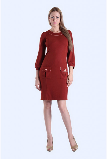 Платье O. JEN 01222-red