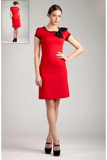 Платье O. JEN 01224-red