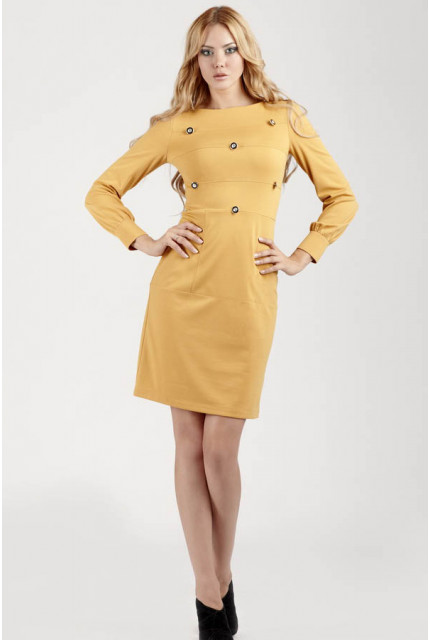 Платье O. JEN 01310-yellow