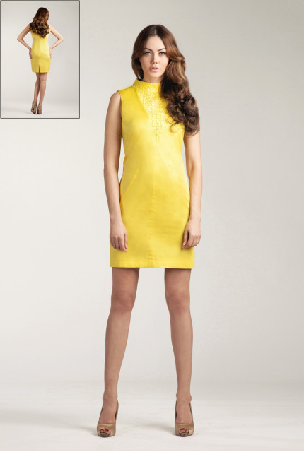 Платье O. JEN 01388-lemon